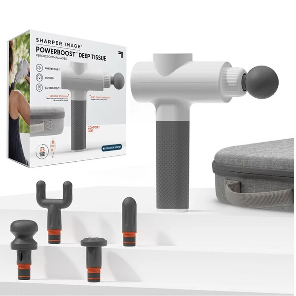 Sharper Image Powerboost Deep Tissue Percusssion Massager