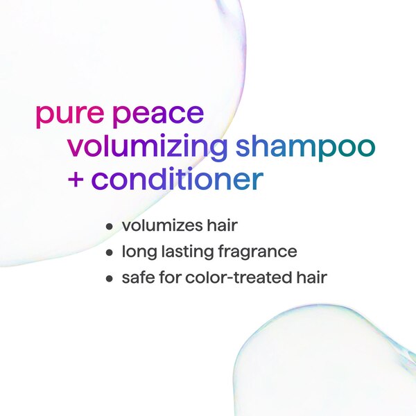 Method Pure Peace Volumizing Shampoo, 14 OZ