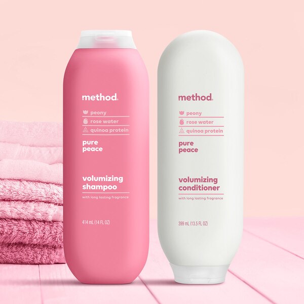 Method Pure Peace Volumizing Shampoo, 14 OZ