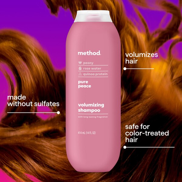 Method Pure Peace Volumizing Shampoo, 14 OZ