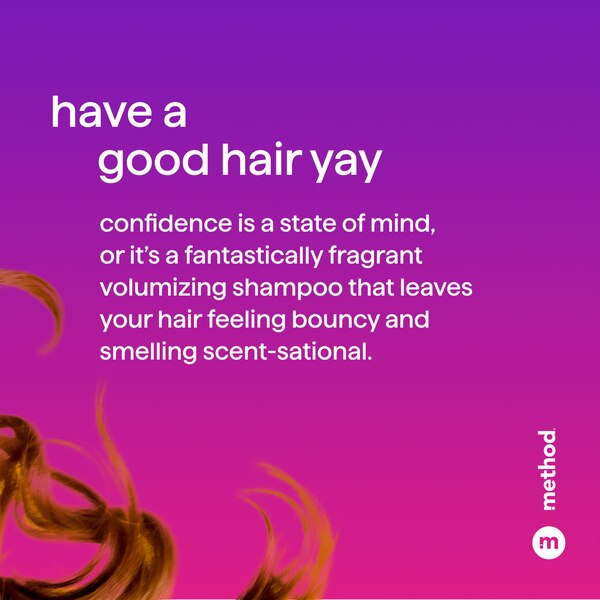 Method Pure Peace Volumizing Shampoo, 14 OZ