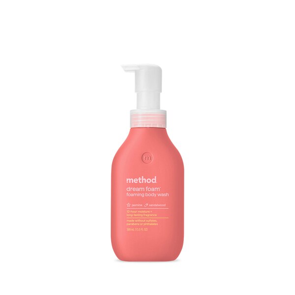 Method Dream Foam Body Wash, Jasmine & Sandalwood