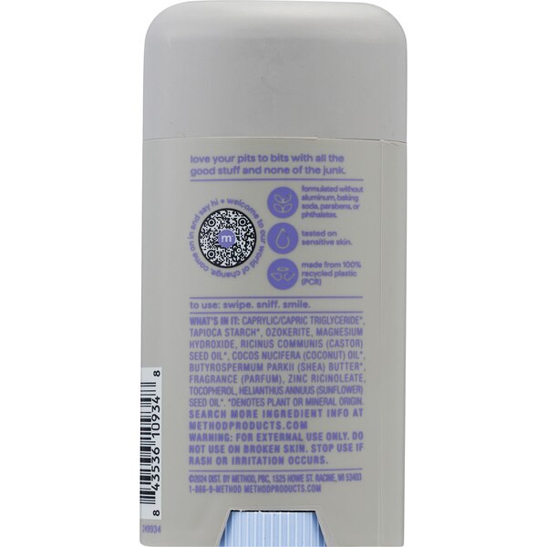 Method Deodorant, Simply Nourish, 2.65 OZ