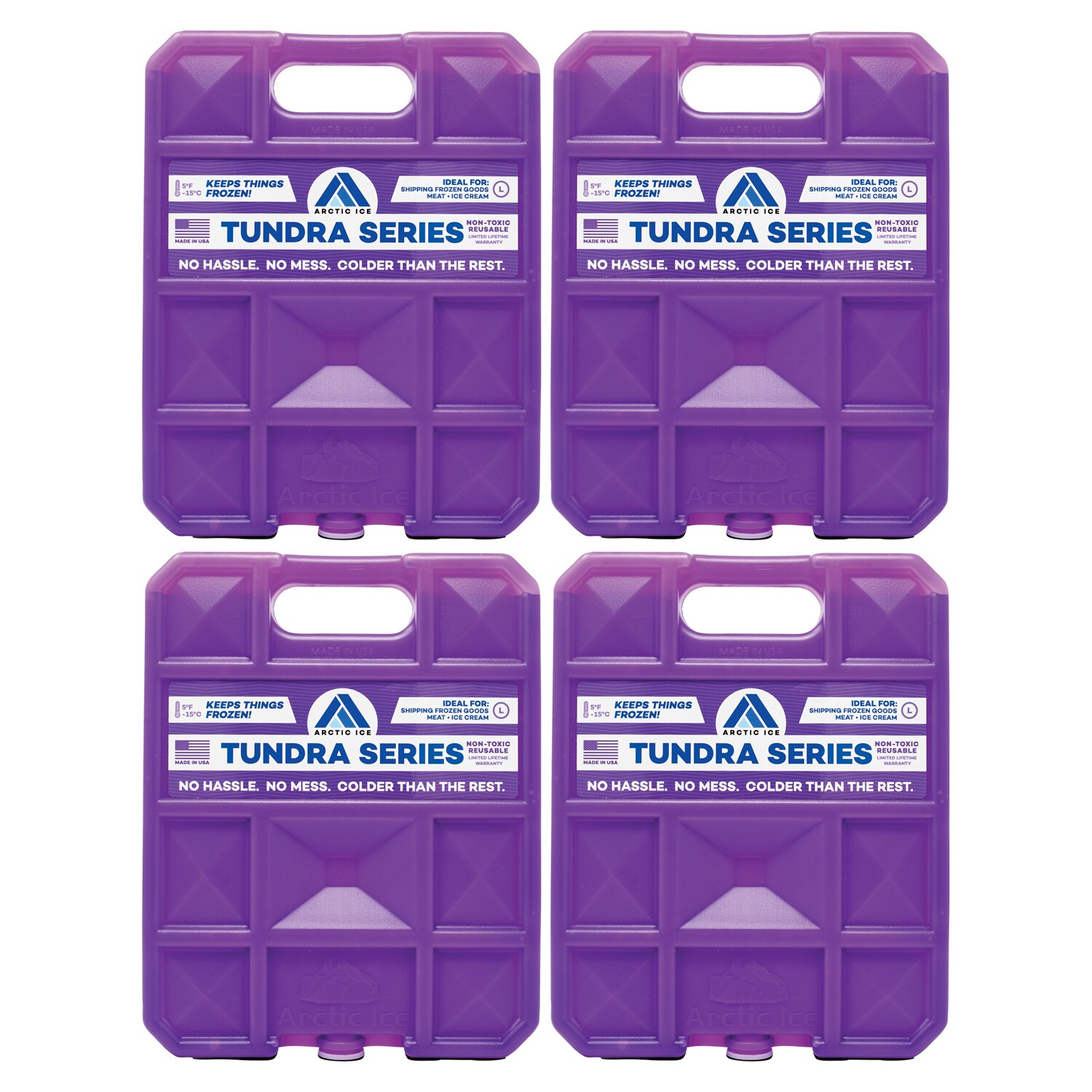 Artic Ice Tundra Series Freezer 4 Pack (5 lbs)