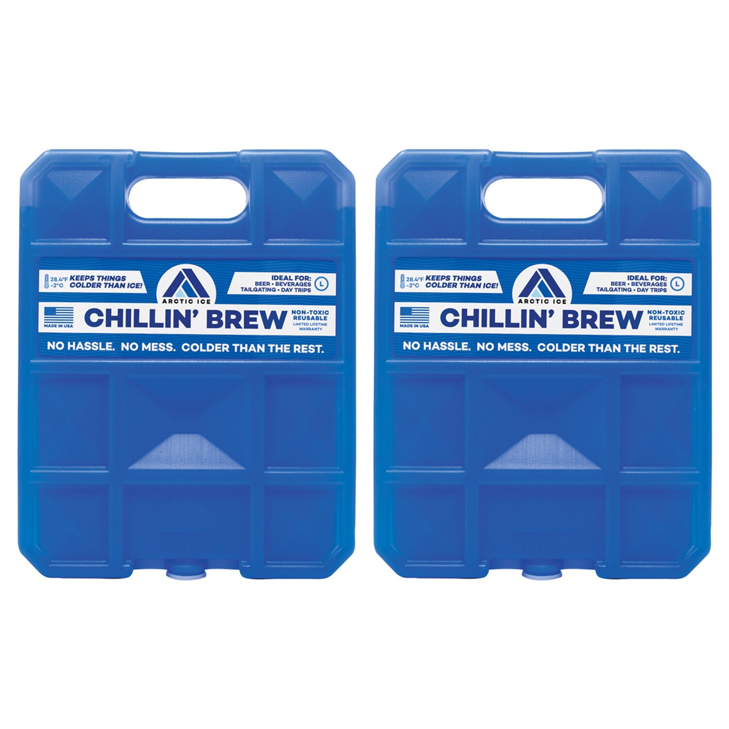 Artic Ice Chillin' Brew Series Freezer 2 Pack (5 lbs)