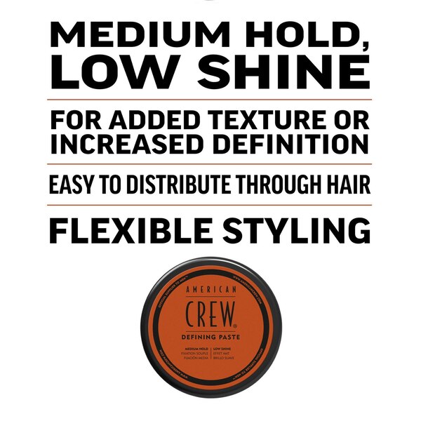  American Crew Defining Paste, Medium Hold, 3 OZ
