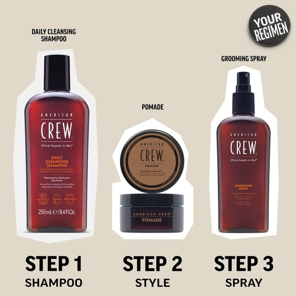 American Crew Firm Hold Styling Gel, 8.4 OZ