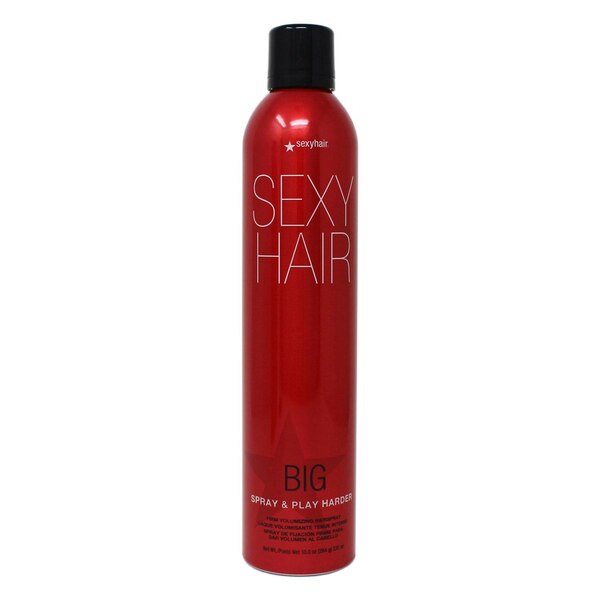 Sexy Hair Big Spray & Play Harder Firm Volumizing Hair Spray, 10 OZ