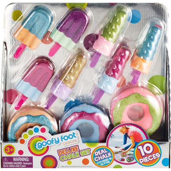 Goofy Foot Designs 10-Piece Deluxe Chalk Set