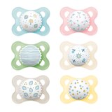 MAM Clear Orthodontic Pacifier, 0-6 Months, 3 CT, thumbnail image