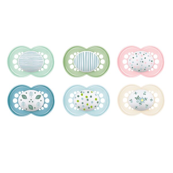 Mam Orthodontic Pacifier 6+ Months, 2 CT