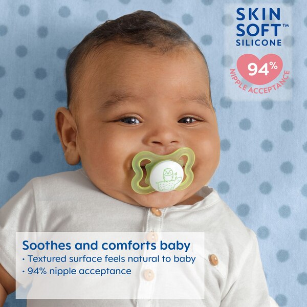 MAM Sensitive Skin Pacifier, 2 CT