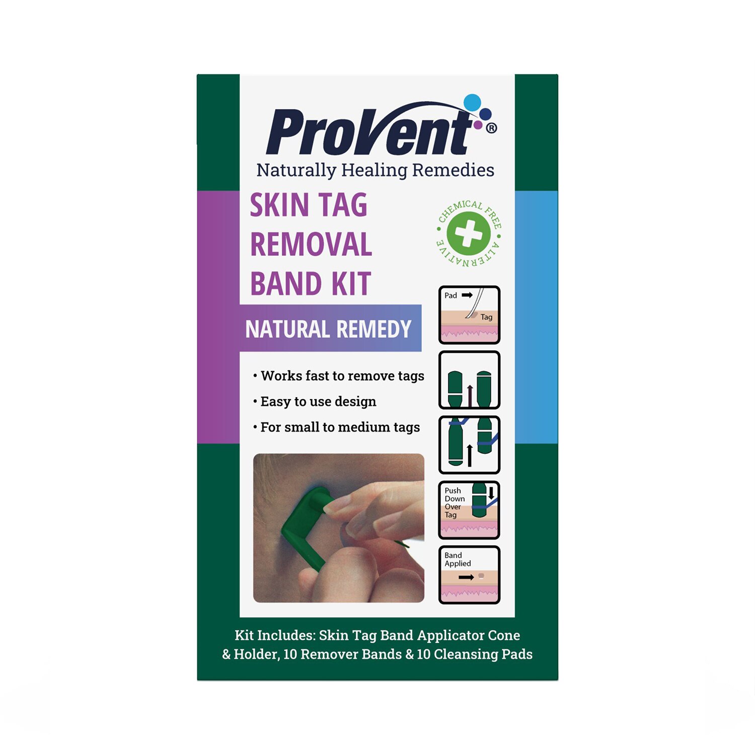 ProVent Skin Tag Removal Band Kit