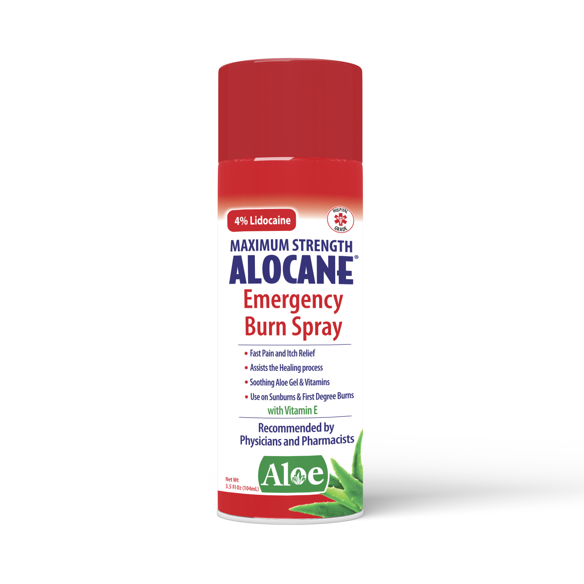 Alocane Maximum Strength Emergency Room Burn Spray