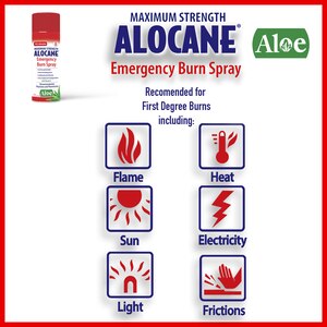 Alocane Maximum Strength Emergency Room Burn Spray