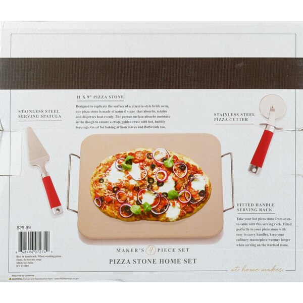 4-Piece Pizza Making Kit