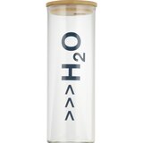 Sun & Sky Glass Water Bottle with Reusable Straw, 20 oz, Assorted Designs, thumbnail image