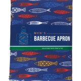 Silver One Men's Barbecue Apron, Assorted Designs, thumbnail image
