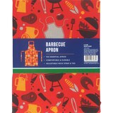 Silver One Men's Barbecue Apron, Assorted Designs, thumbnail image