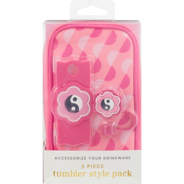 Silver One 3-Piece Tumbler Style Pack