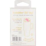 Silver One Tumbler Lid Topper, Assorted Designs, thumbnail image