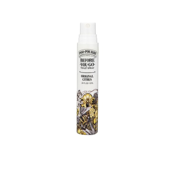 Poo-Pourri Travel Size Lavender Peppermint Before You Go Toilet Spray, 0.34 OZ