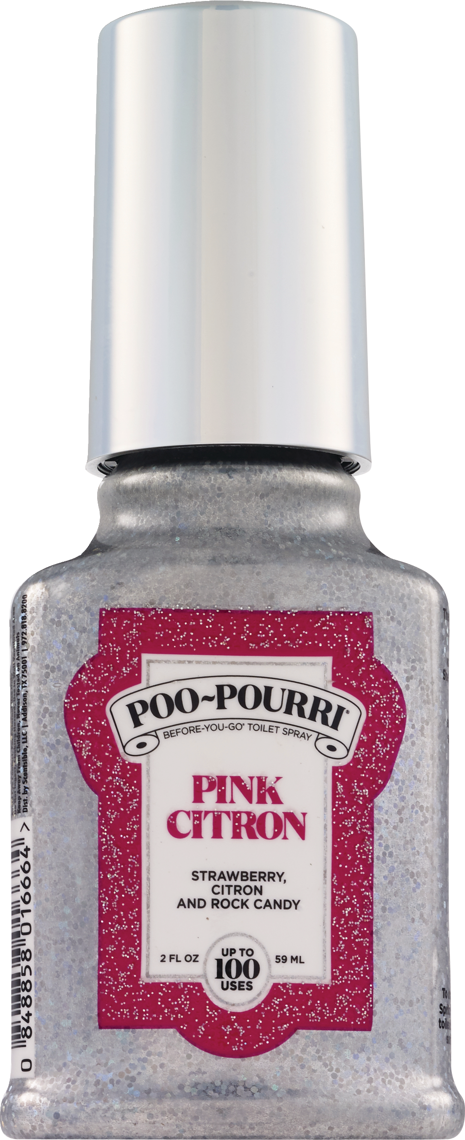 Poo-Pourri Travel Size Pink Cintron Before You Go Toilet Spray, 2 OZ