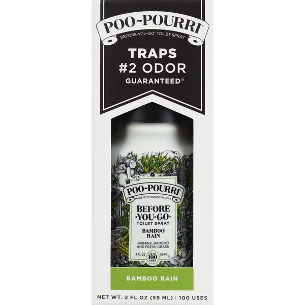 Poo-Pourri Toilet Spray, Bamboo Rain, 2 oz