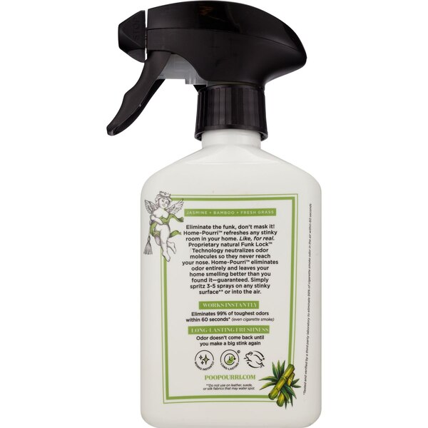 Home-Pourri Air + Fabric Odor Eliminator, Bamboo Rain, 11 oz