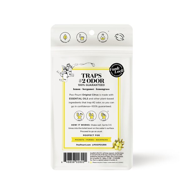 Poo-Pourri Before-You-Go Toilet Spray, Original Citrus