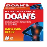 Doan's Extra Strength Backache Pain Relief Caplets, 24 CT, thumbnail image