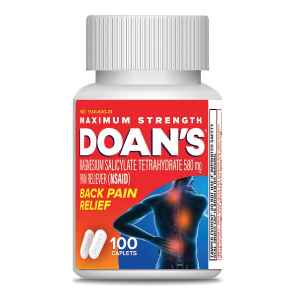 Doan's Back Pain Relief Caplets, 100 CT