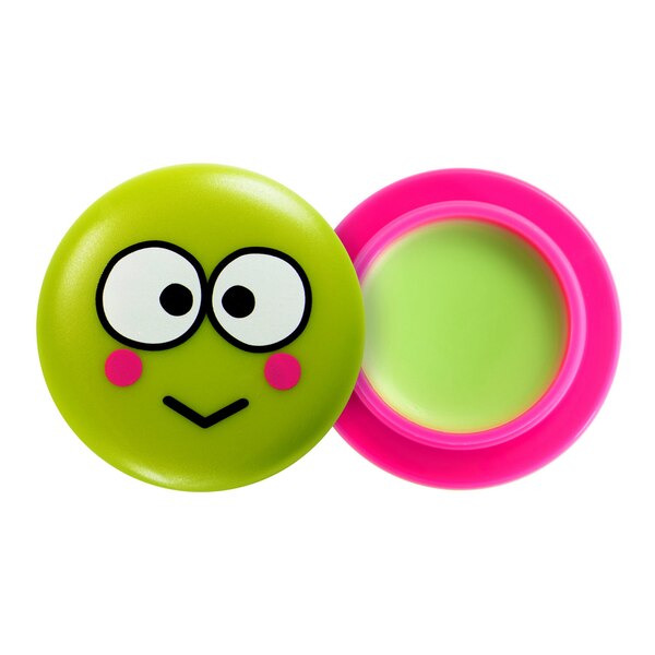 The Crème Shop x Sanrio Keroppi Macaron Lip Balm, Green Apple A Day