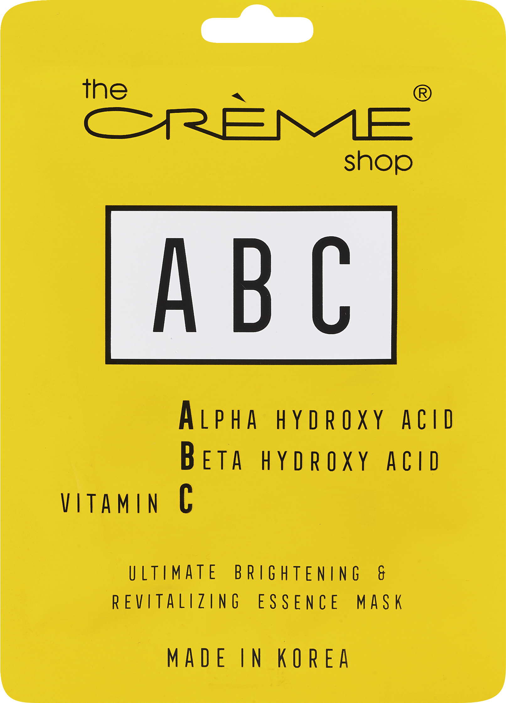 The Creme Shop ABC Brightening & Revitalizing Mask