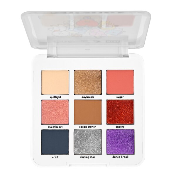 The Creme Shop x BT21 9 Pan Eyeshadow Palette