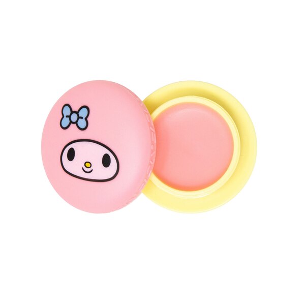 The Crème Shop My Melody Macaron Lip Balm, Strawberry Banana