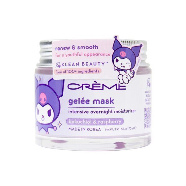 The Crème Shop x Sanrio Kuromi Klean Beauty Gelee Mask