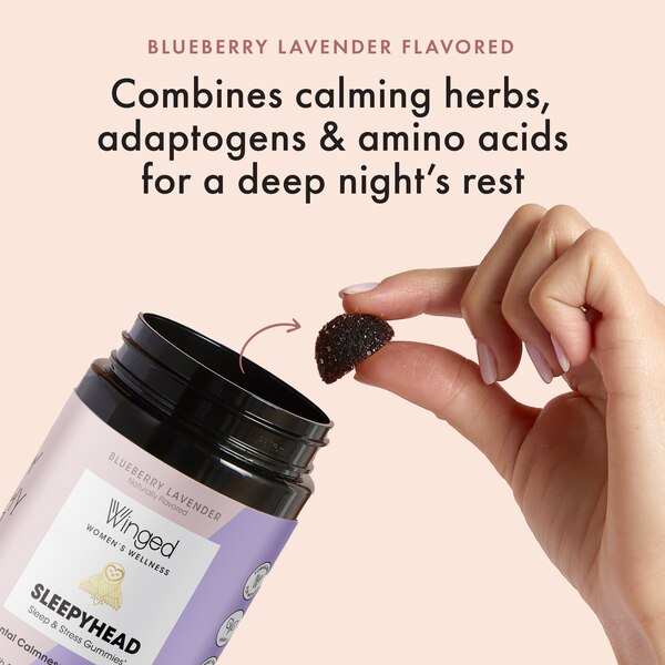 WINGED Sleepyhead: Sleep + Stress Gummies