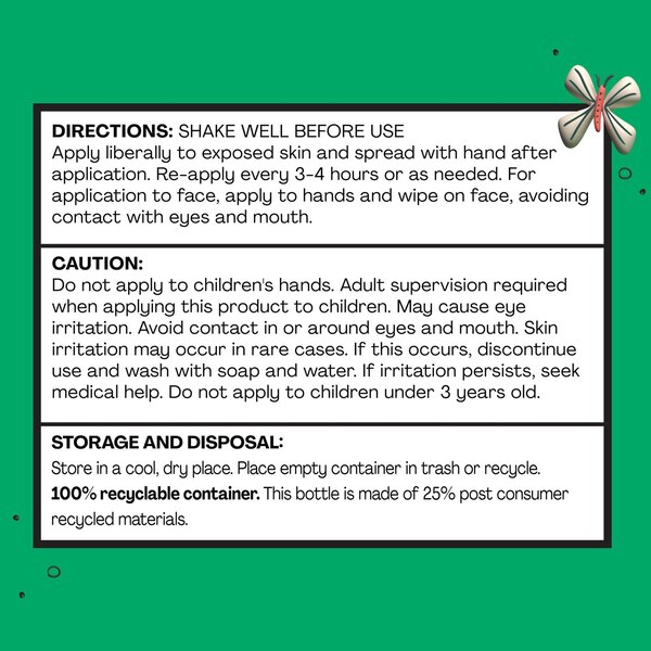 Hello Bello Organic Bug Spray, 6.7 FL OZ