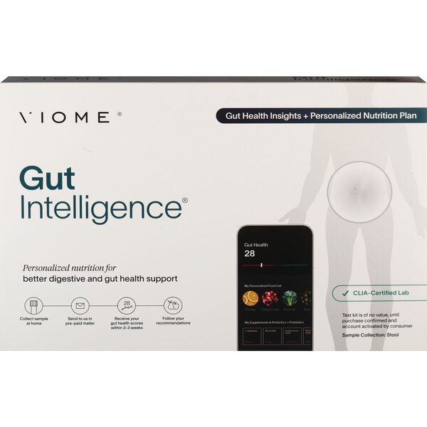 Viome Gut Intelligence - Información sobre la salud de los intestinos + plan nutricional personalizado