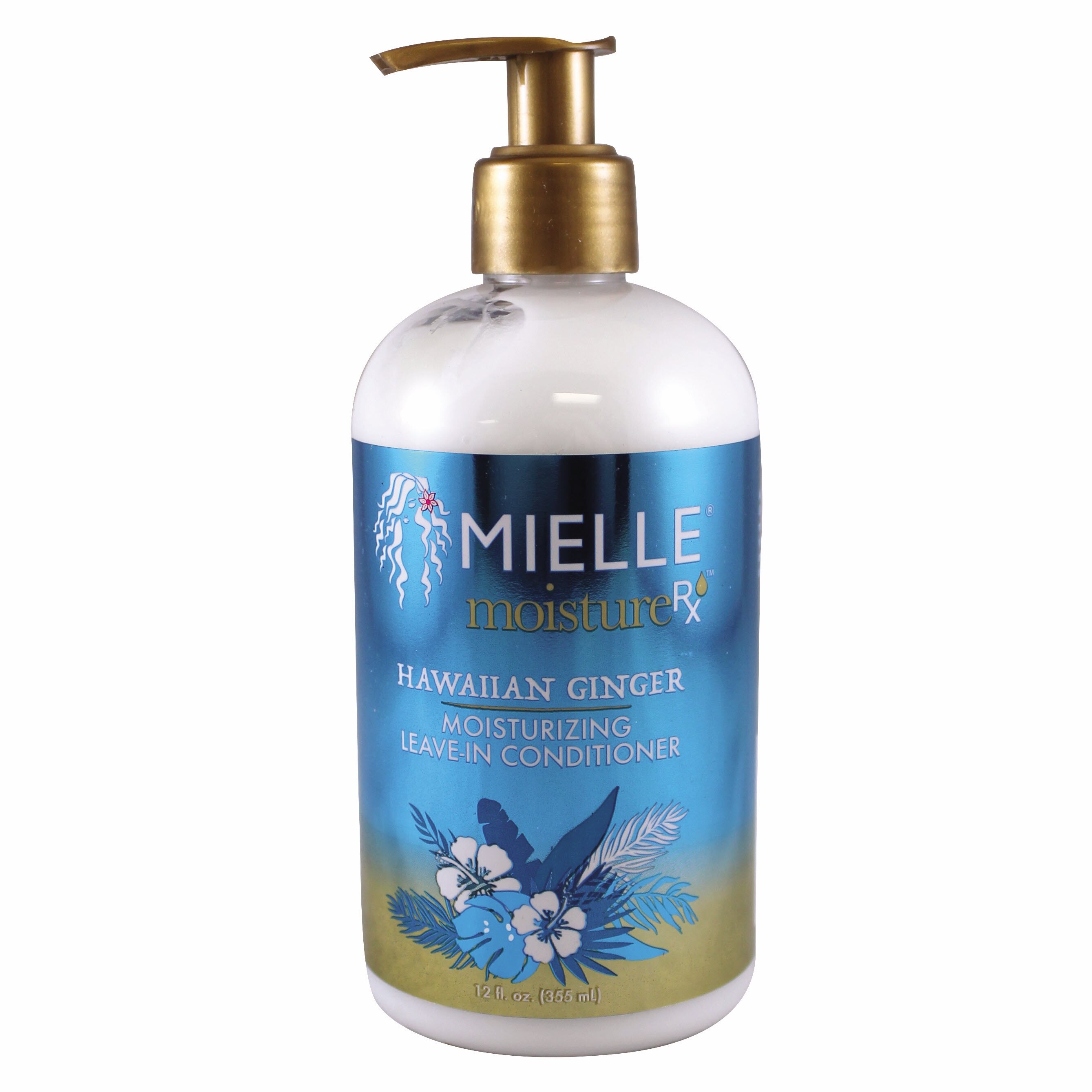 Mielle Moisture Rx Hawaiian Ginger Leave-In Conditioner, 12 OZ