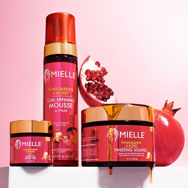 Mielle Pomegranate & Honey Blend Super Hold Edge Gel, 2 OZ