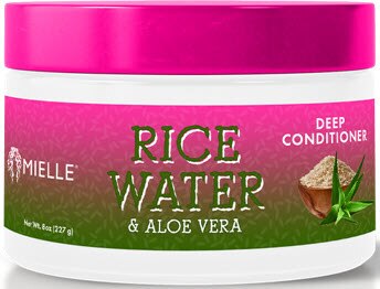 Mielle Rice Water & Aloe Deep Conditioner, 8 OZ