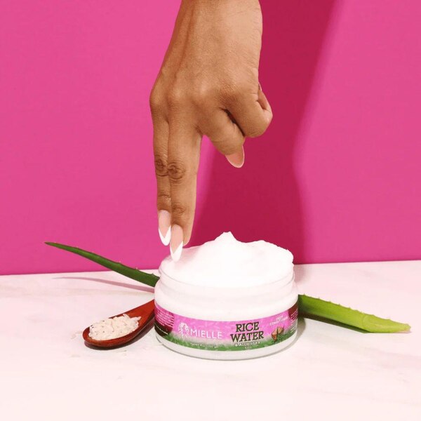 Mielle Rice Water & Aloe Deep Conditioner, 8 OZ