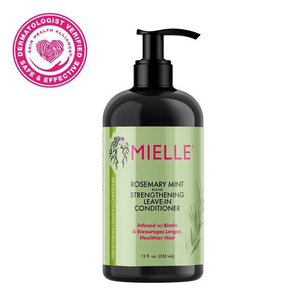 Mielle Rosemary Mint Strengthening Leave-In Conditioner, 12 OZ