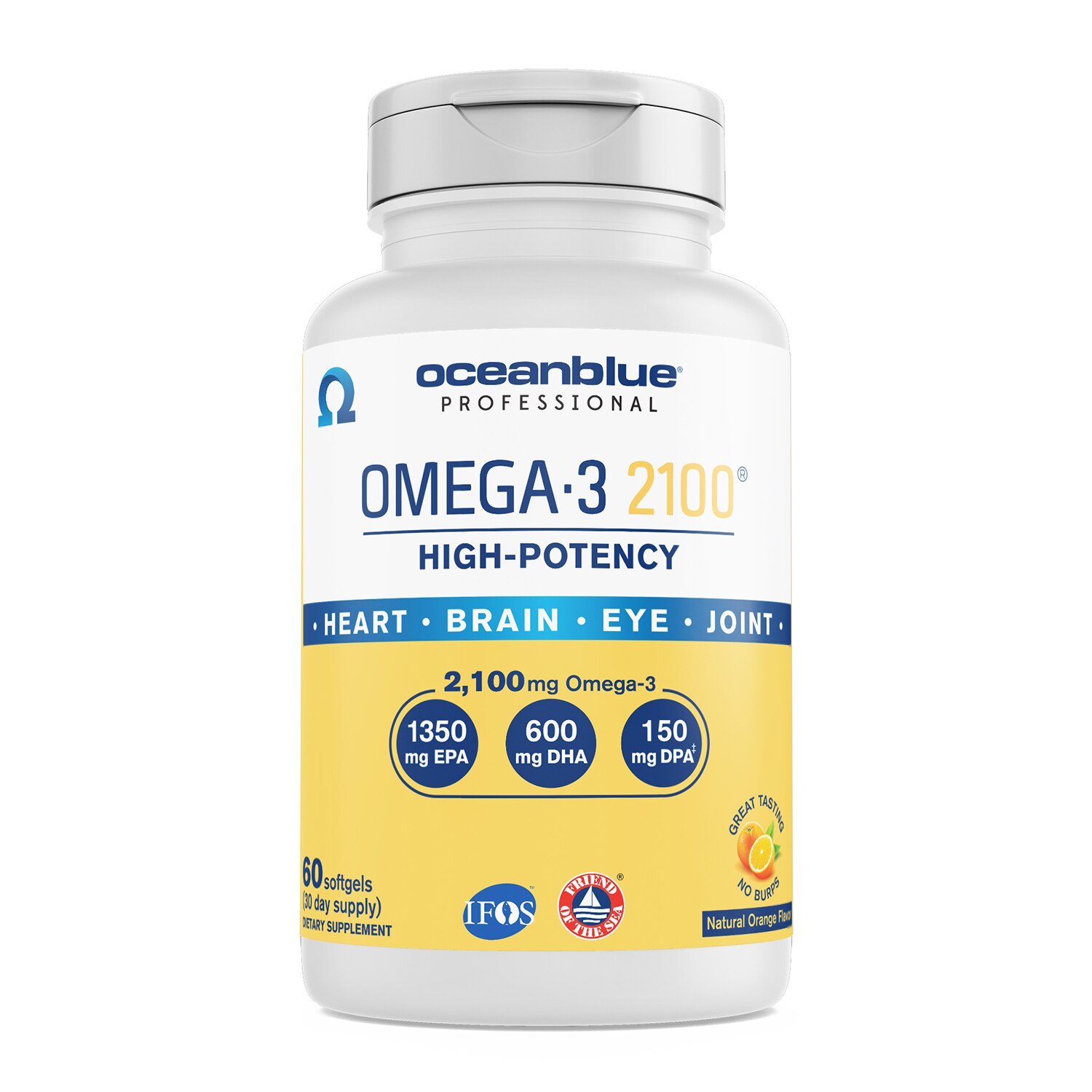 Oceanblue Omega-3 2100, 60 CT