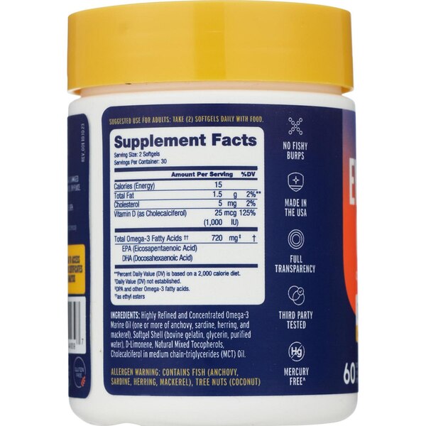 Ocean Blue Everyday Omega Minis, 60 CT