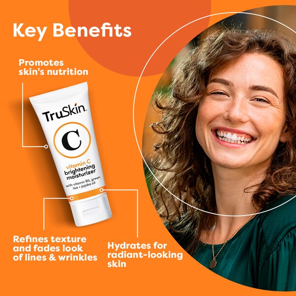 TruSkin Vitamin C Brightening Moisturizer, 2 OZ