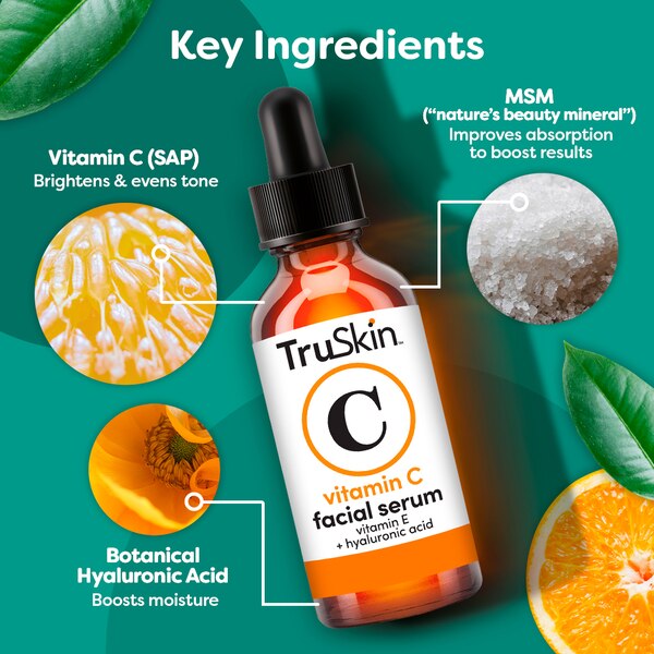 TruSkin Vitamin C Facial Serum, 1 OZ