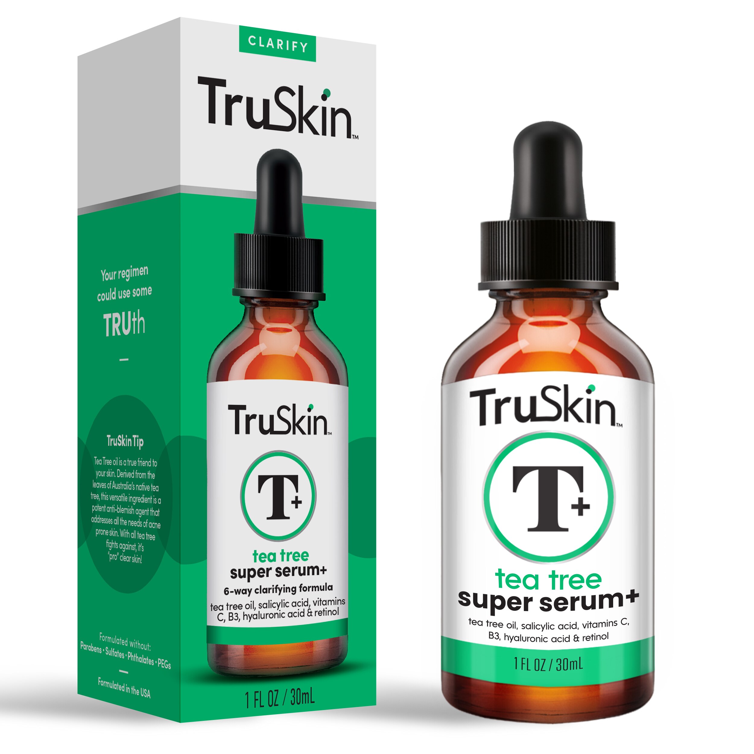 TruSkin Tea Tree Super Serum, 1 OZ